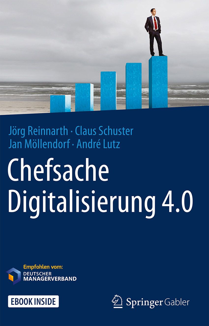 Buchtitel: Chefsache Digitalisierung 4.0