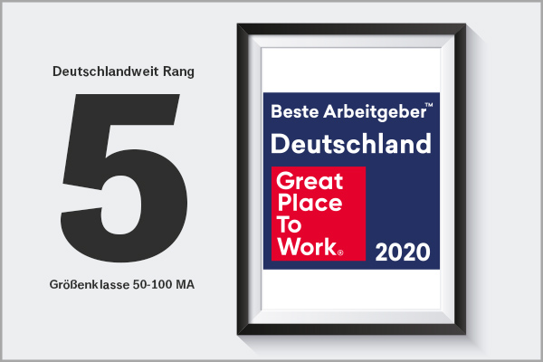 Great Place to Work - Beste Arbeitgeber 2020