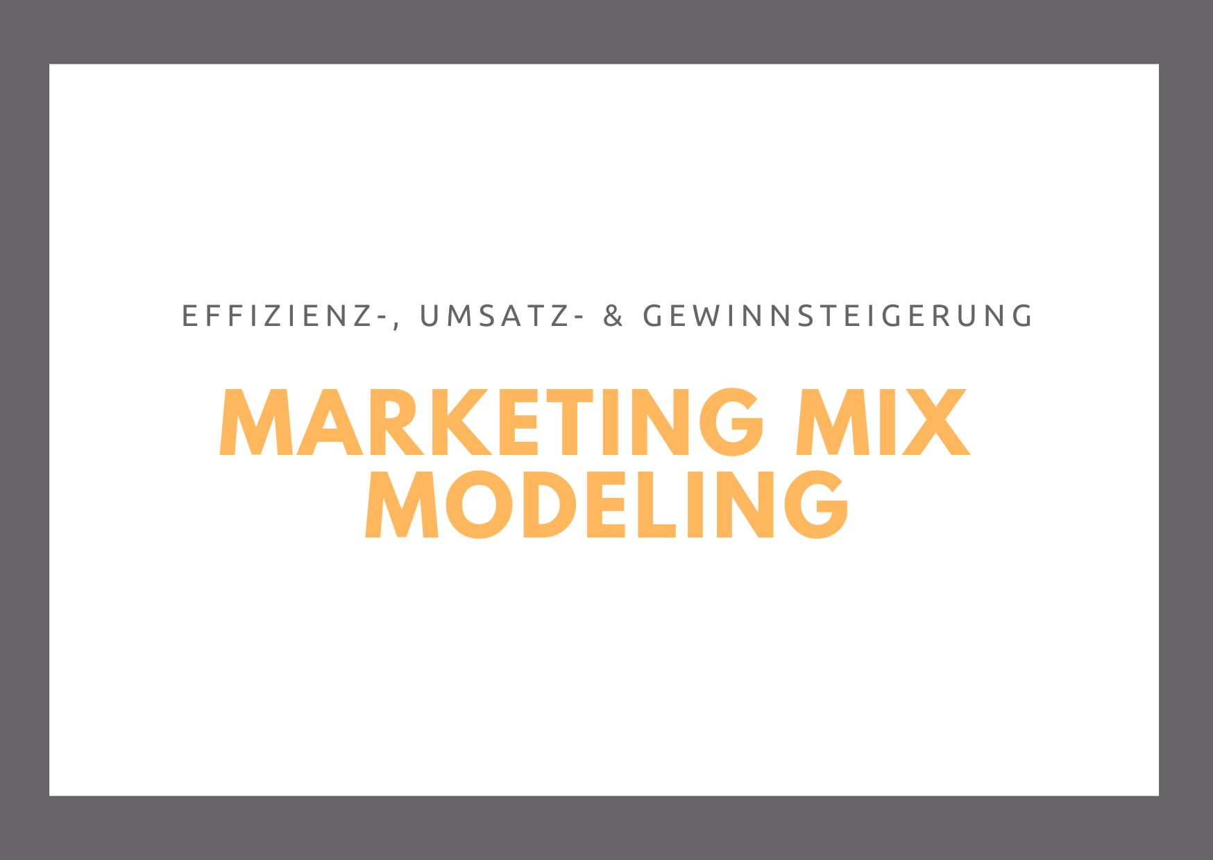 Marketing Mix Modeling_CINTELLIC