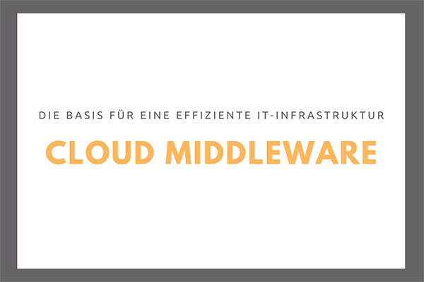 Titelbild Cloud Middleware Beratung CINTELLIC