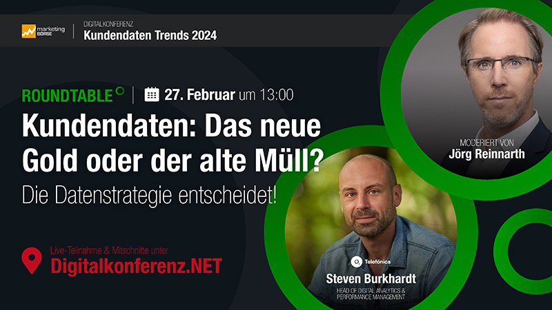 Banner Digitalkonferenz Kundendaten Trends 2024 - Dr. Jörg Reinnarth